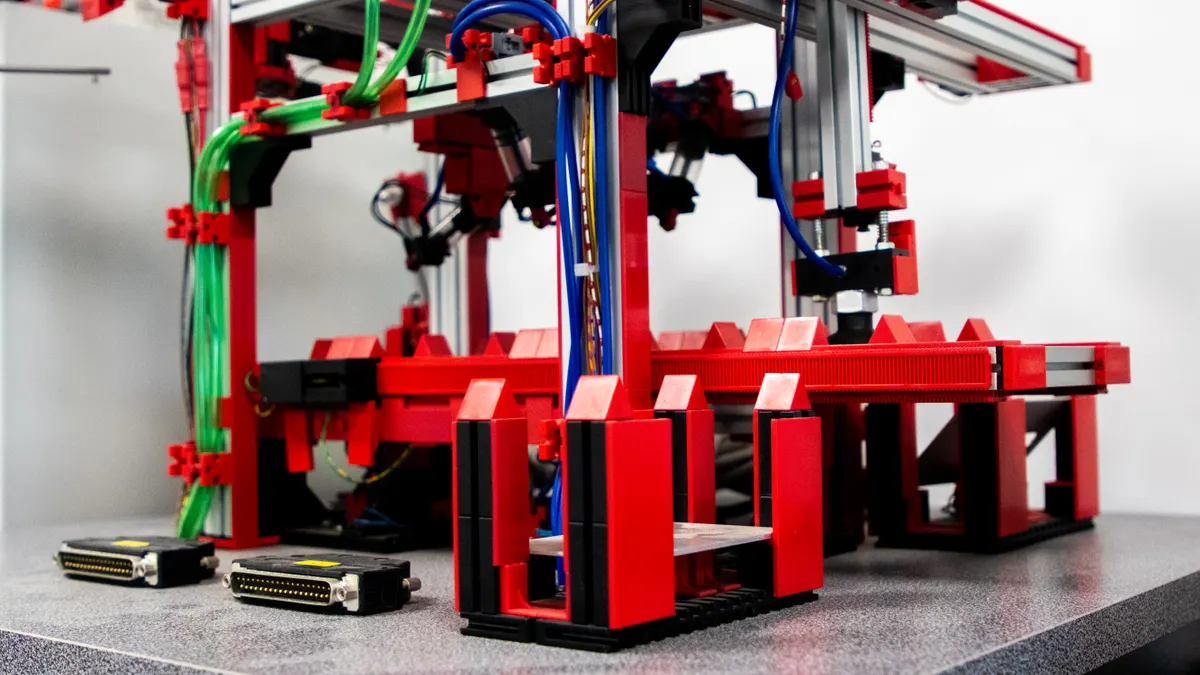automated machine frame