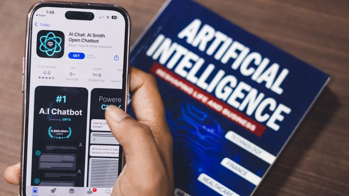 How to connect AI blog tools with CMS and automation apps — Webpage of Ai Chatbot, a prototype AI Smith Open chatbot, is